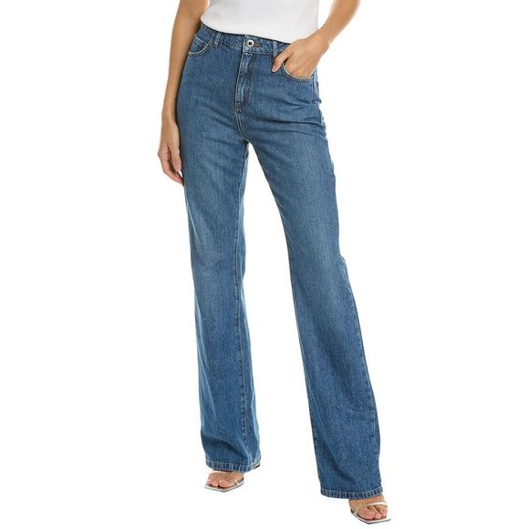 ba&sh Idro Blue Jeans Jean - Picture 1 of 3